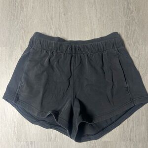Lululemon black sweatshorts